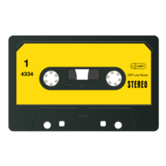 Neutral Cassette Logo PNG Vector