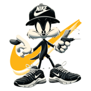 NIKE BUG BUNNY Logo PNG Vector