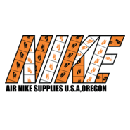 NIKE SUPPLIES OREGON,U.S.A Logo PNG Vector