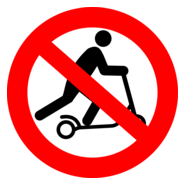 No Stepping Logo PNG Vector