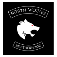 North Wolves Brotherhood Logo PNG Vector