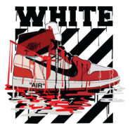 OFFWHITE AIR JORDAN RAYS Logo PNG Vector