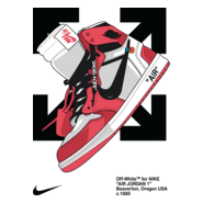 OFFWHITE NIKE JORDAN ANGGT Logo PNG Vector