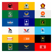 Partai Politik di Indonesia Logo PNG Vector