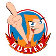 Phineas and Ferb - Busted Logo PNG Vector