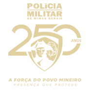 Polícia Militar de Minas Gerais (PMMG) - 250 anos Logo PNG Vector