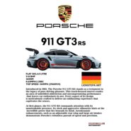 PORSCHE 911 GTS RS INFOLINE Logo PNG Vector
