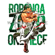 RORONOA ZORRO ONE PIECE Logo PNG Vector