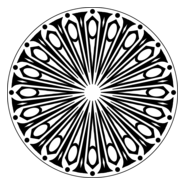 Round Pattern Logo PNG Vector