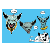 Saga Comics - Lying Cat Logo PNG Vector