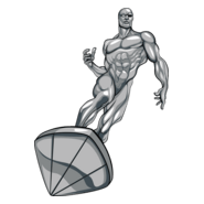 Silver Surfer Logo PNG Vector