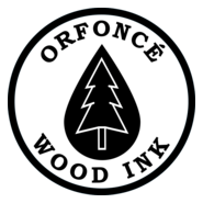 Wood Ink Logo PNG Vector