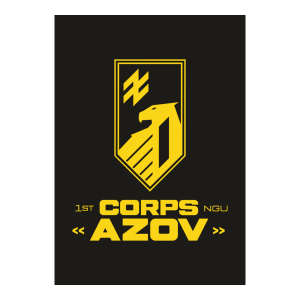 1º CORPS AZOV Logo PNG Vector