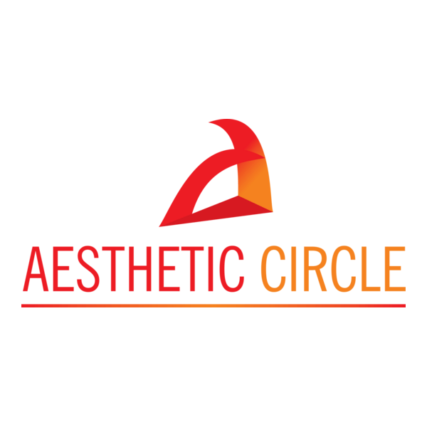 Aesthetic Circle Logo PNG Vector