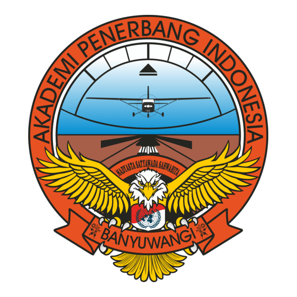 Akademi Penerbang Indonesia Banyuwangi Logo PNG Vector