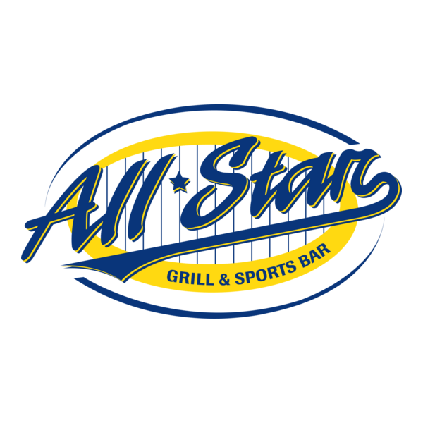 All Star Grill and Sportsbar Logo PNG Vector