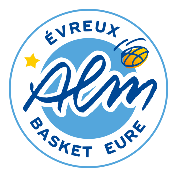 Amicale laïque de la Madeleine Évreux Basket Logo PNG Vector