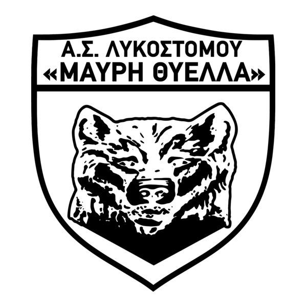 AS Mavri Thyella Lykostomou Logo PNG Vector