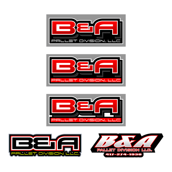 B&A Pallet Division LLC Logo PNG Vector