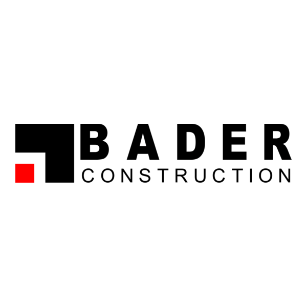 Bader Construction Logo PNG Vector