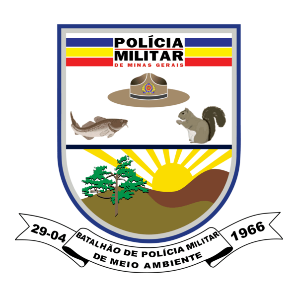 Batalhão de Polícia Militar do Meio Ambiente-PMMG Logo PNG Vector