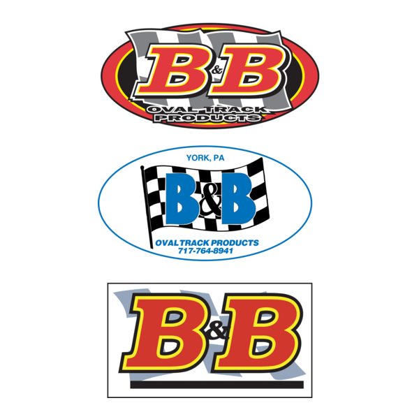 B&B Oval Track Products Logo PNG Vector