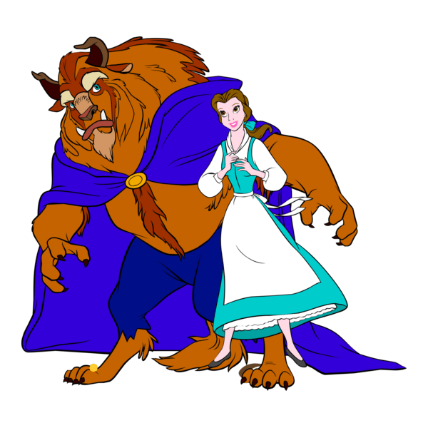 Beauty and the Beast Logo PNG Vector