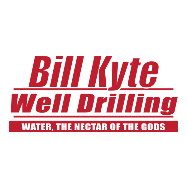 Bill Kyte Well Drilling Logo PNG Vector