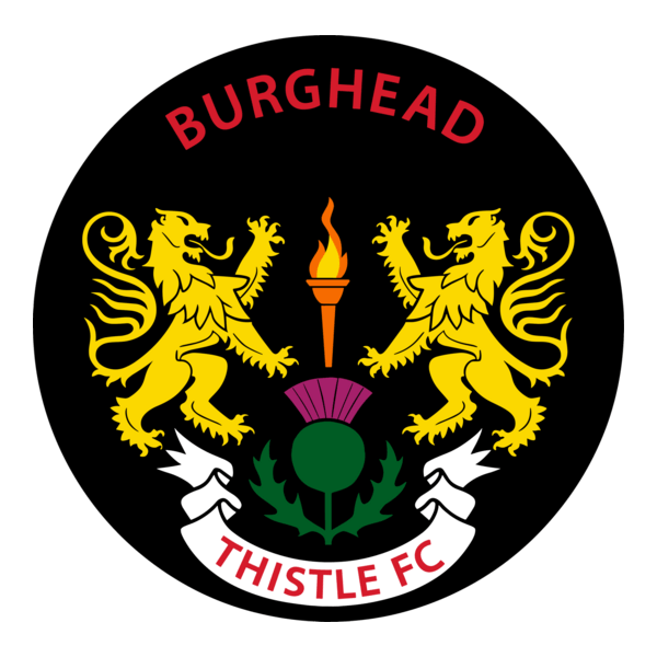 Burghead Thistle FC Logo PNG Vector