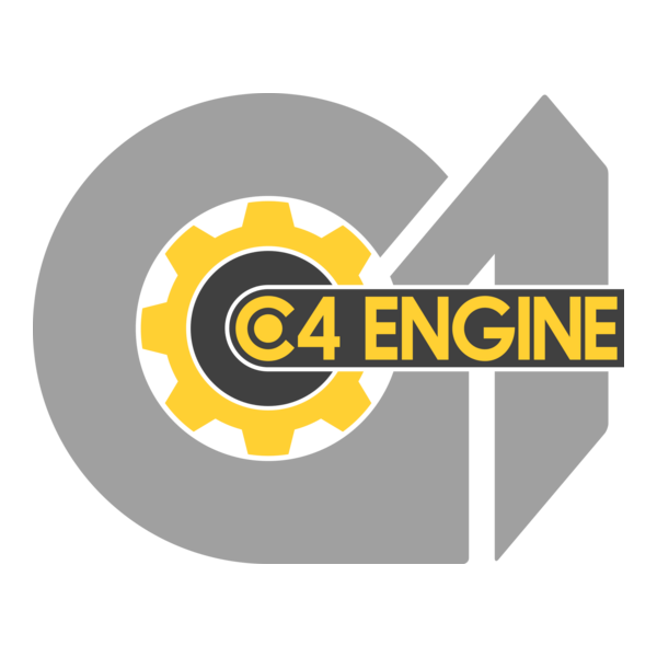 C4 Engine Logo PNG Vector