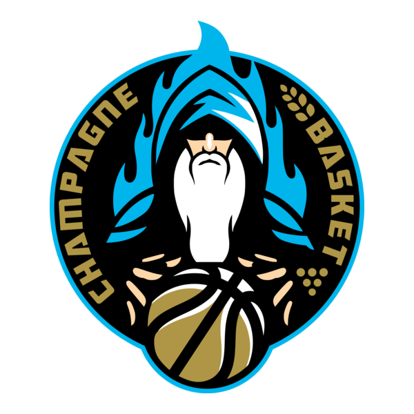 Champagne Basket Logo PNG Vector