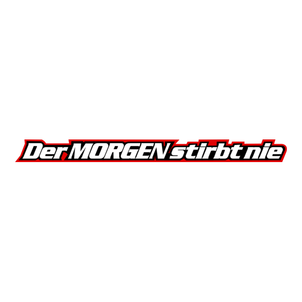 Der Morgen stirbt nie Logo PNG Vector