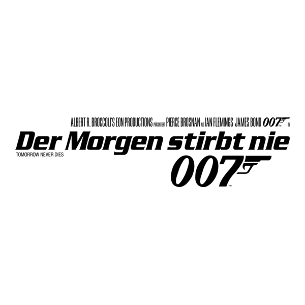 Der Morgen stirbt nie Logo PNG Vector