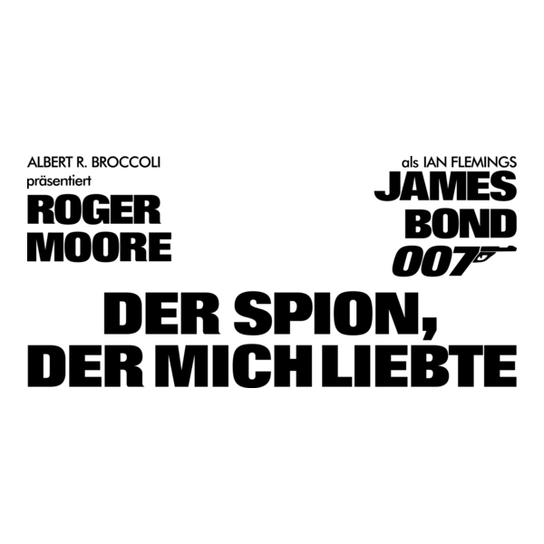 Der Spion, der mich liebte Logo PNG Vector