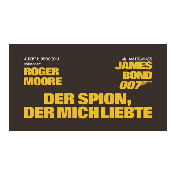 Der Spion, der mich liebte Logo PNG Vector