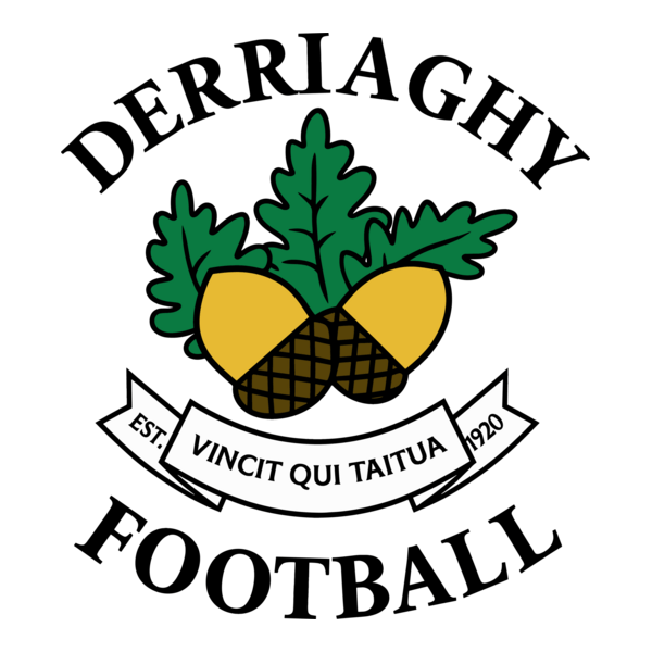 DERRIAGHY CRICKET CLUB FC Logo PNG Vector