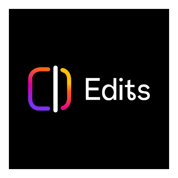Edits, an Instagram app Logo PNG Vector