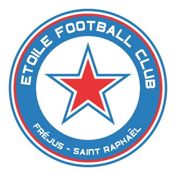 Étoile Football Club Fréjus Saint-Raphaël Logo PNG Vector