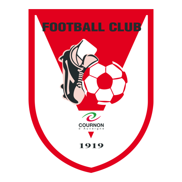 Football Club Cournon-d'Auvergne Logo PNG Vector