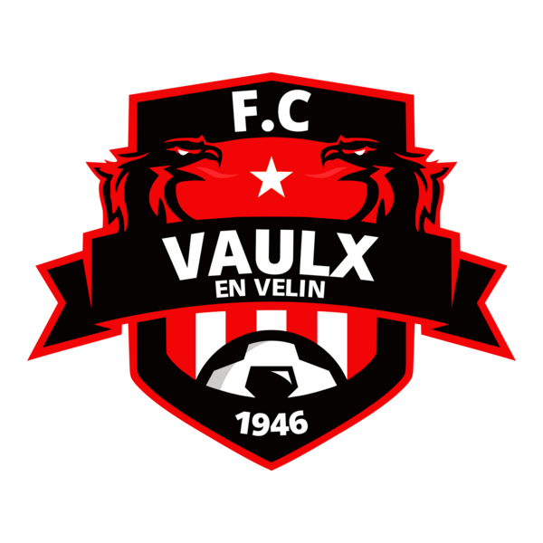 Football Club Vaulx-en-Velin Logo PNG Vector
