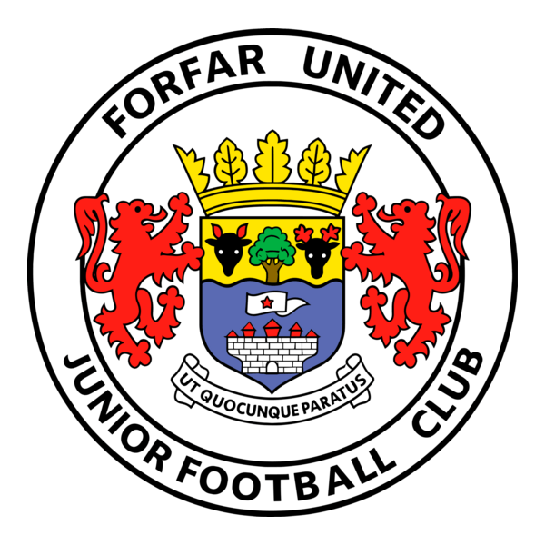 Forfar United Junior Football Club Logo PNG Vector