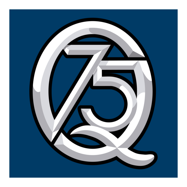 Gallos Blancos del Querétaro (75 aniversario) Logo PNG Vector