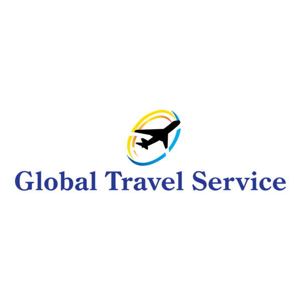 Global Travel Service Logo PNG Vector