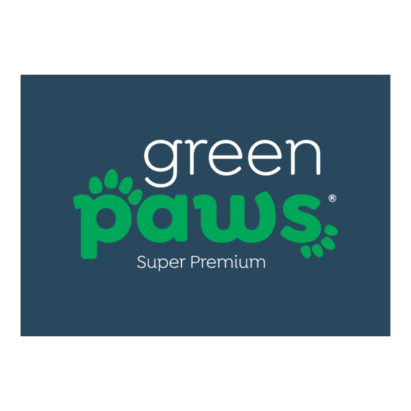 Green Paws Logo PNG Vector