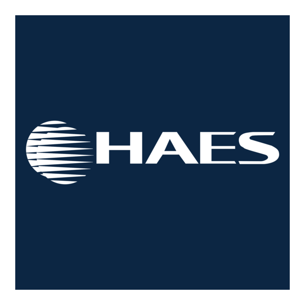Haes Technologies White Logo PNG Vector