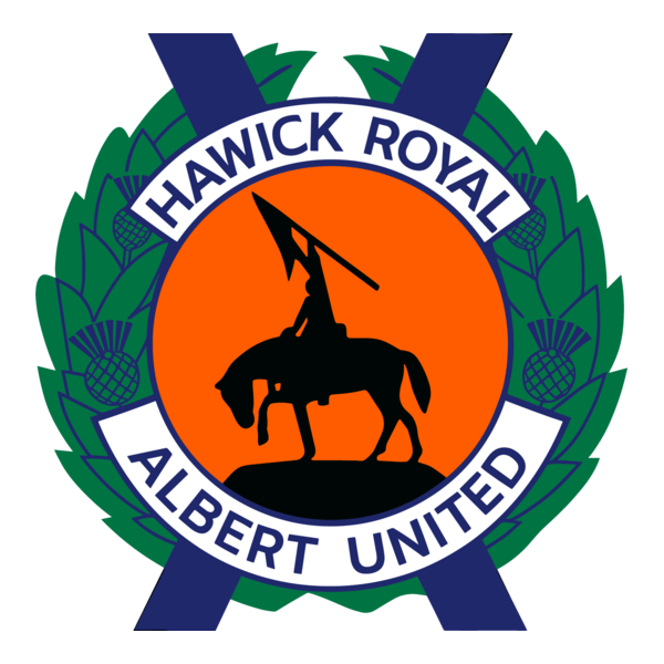 Hawick Royal Albert United FC Logo PNG Vector