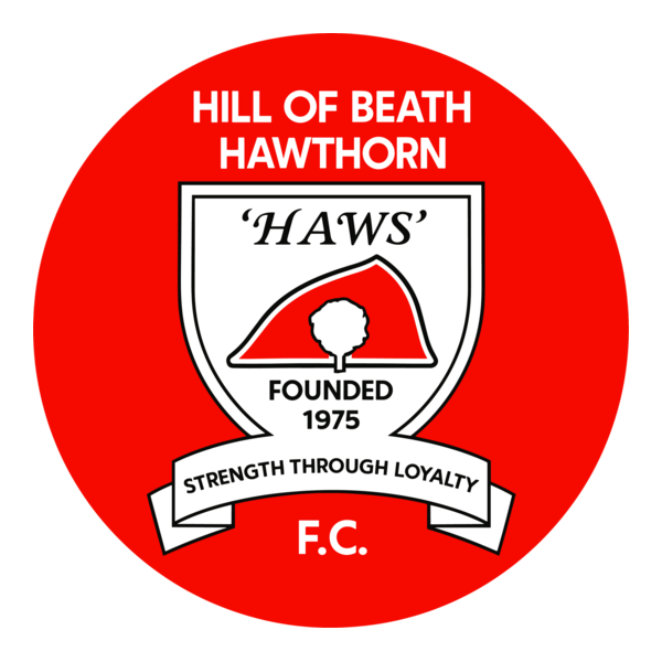 Hill of Beath Hawthorn FC Logo PNG Vector