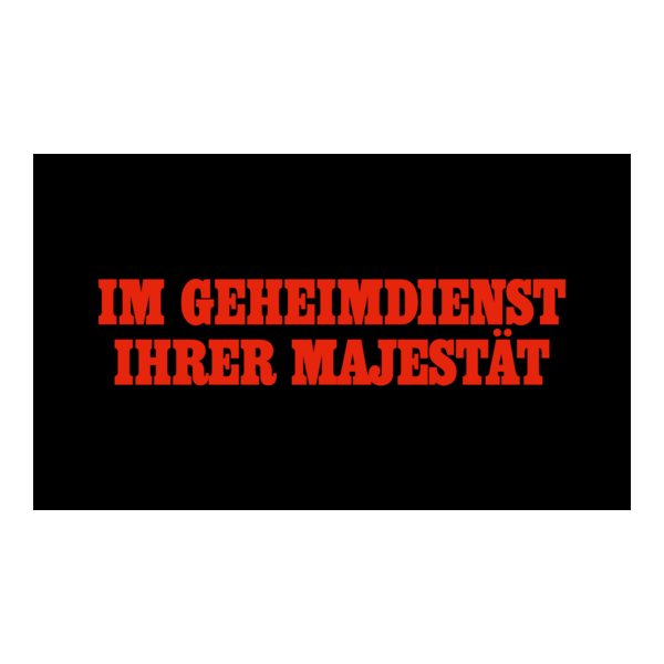 Im Geheimdienst Ihrer Majestät Logo PNG Vector