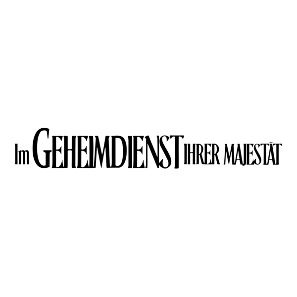 Im Geheimdienst Ihrer Majestät Logo PNG Vector