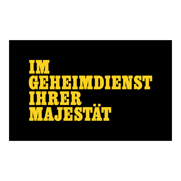 Im Geheimdienst Ihrer Majestät Logo PNG Vector